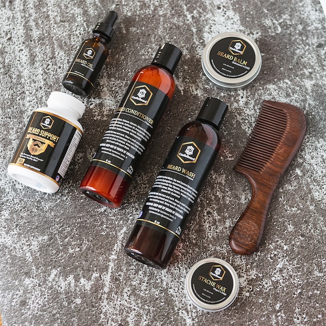 Products used to condition your beard.