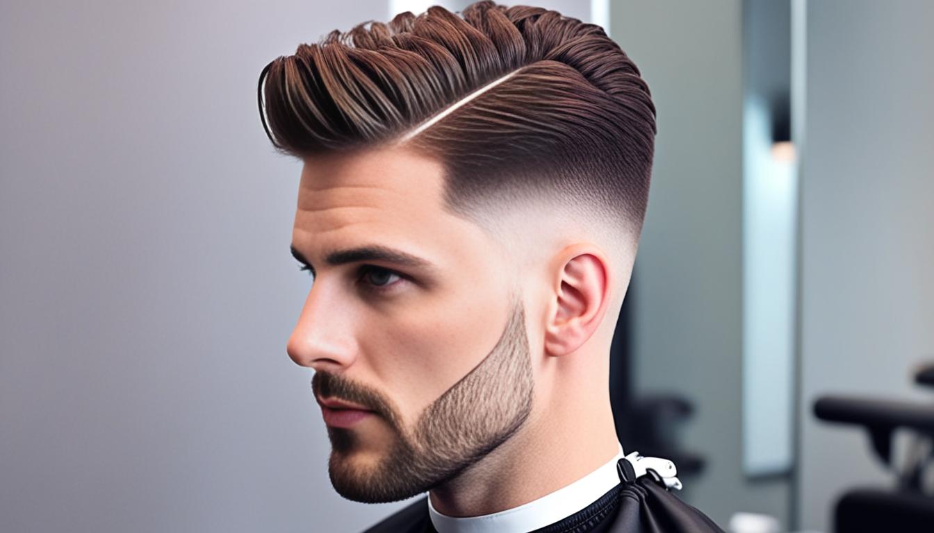 fade haircut for men