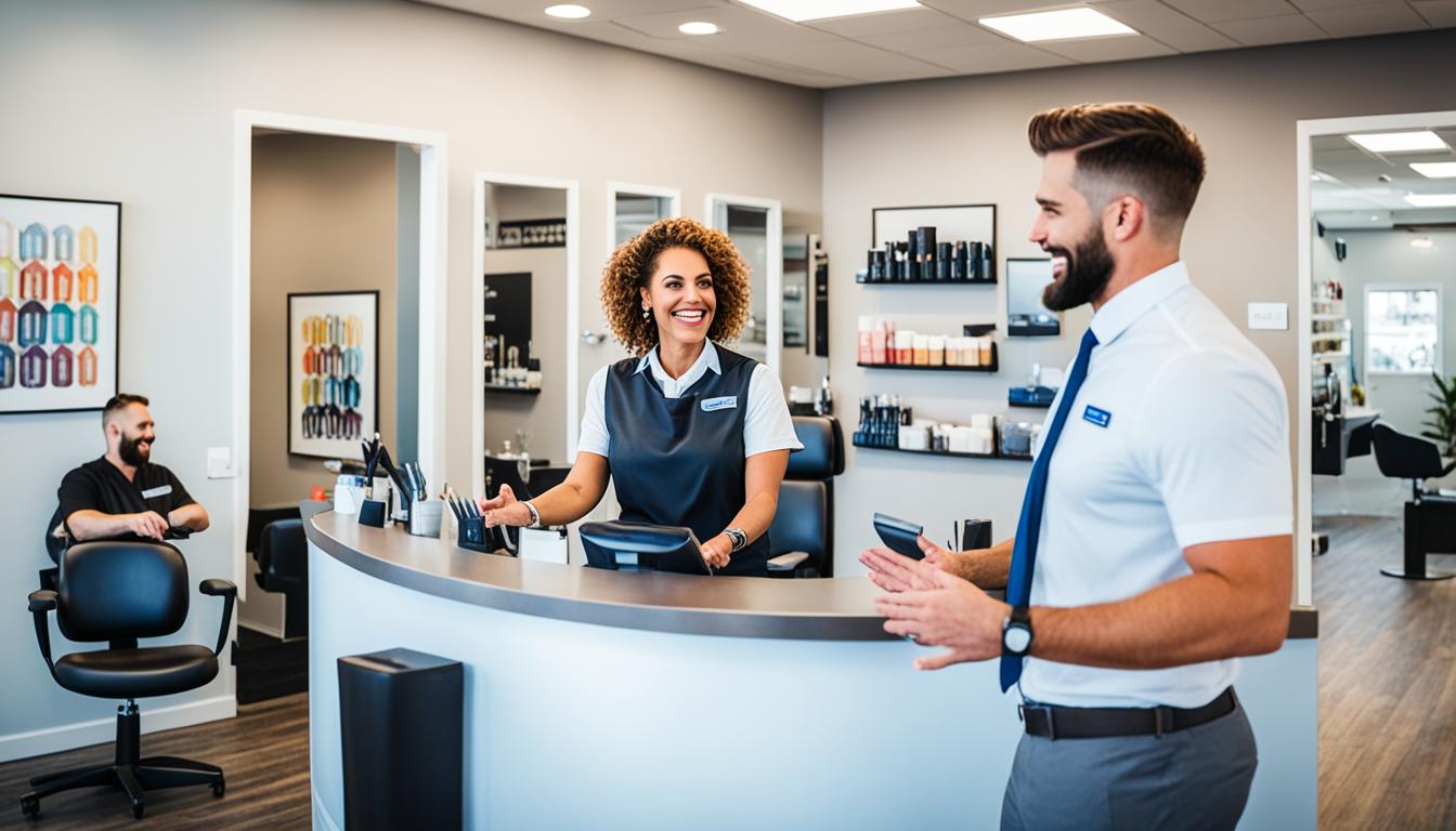 front desk staff